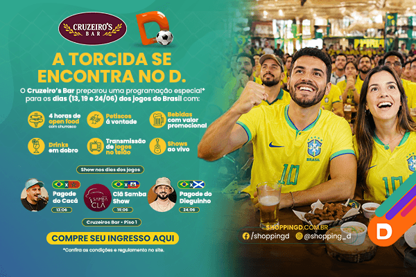 Torcida #vaibrasa Arena Cruzeiros Bar x Shopping D